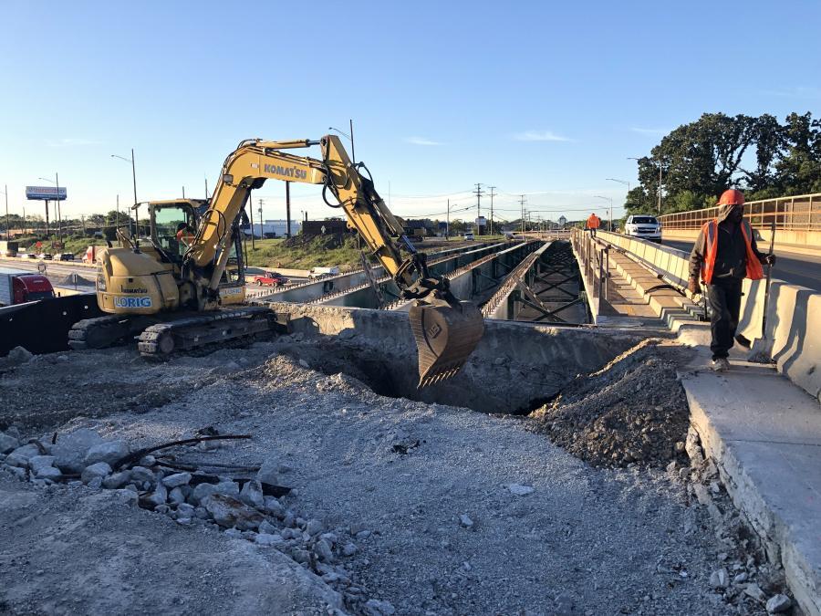 Infrastructure bridge construction
